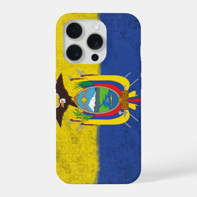 Ecuador iPhone 15 Pro Hülle (Rückseite)