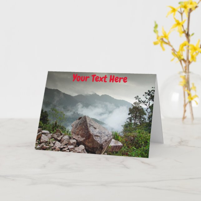 Ecuador Karte (Gelbe Blume)