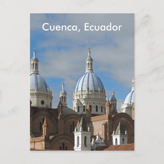 Ecuador - Kathedrale der unbefleckten Empfängnis Postkarte (Vorderseite)