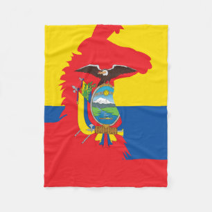 Ecuador Llama Alpaca Alpaca Ecuadoria National Fleecedecke