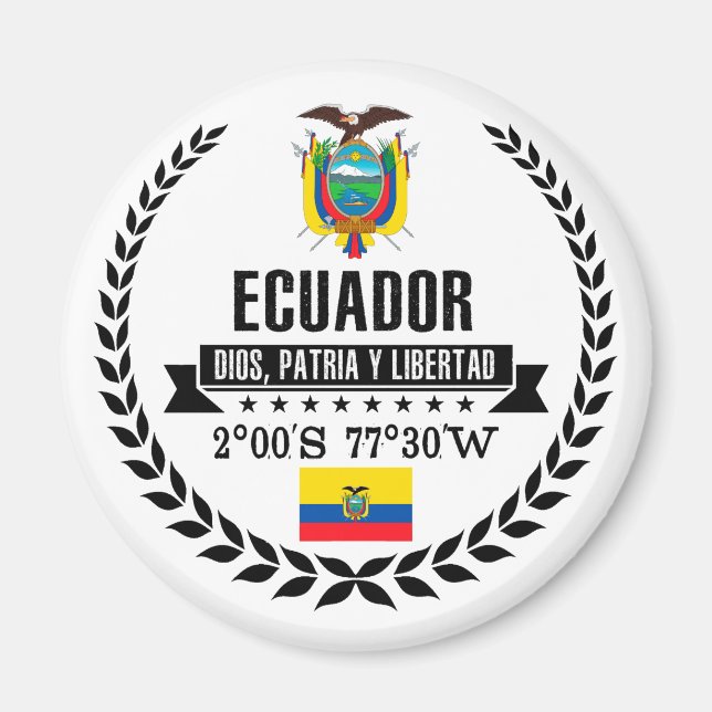 Ecuador Magnet (Vorne)