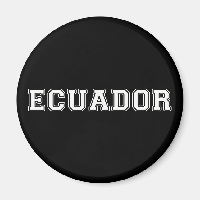 Ecuador Magnet (Vorne)