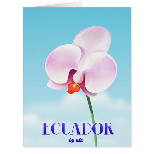 Ecuador-Orchideen (Vorderseite)