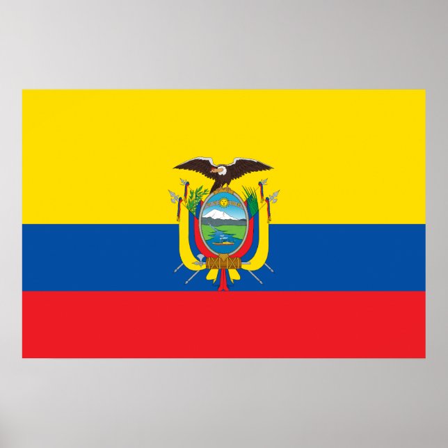 Ecuador, Poster (Vorne)