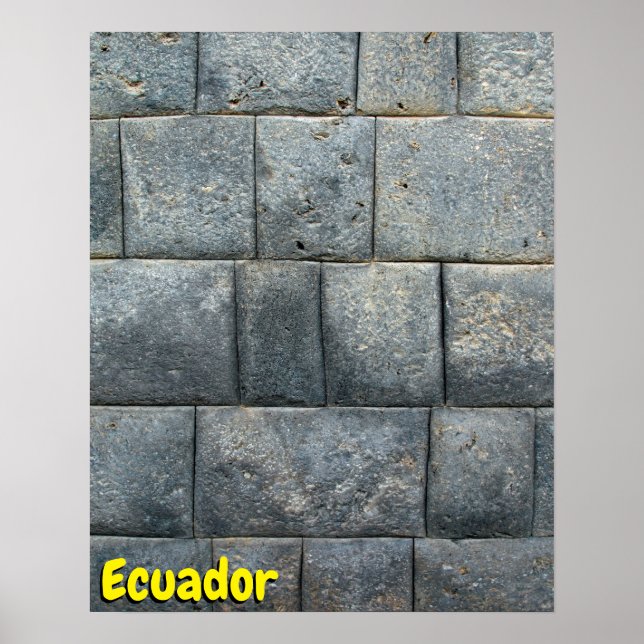 Ecuador Poster (Vorne)