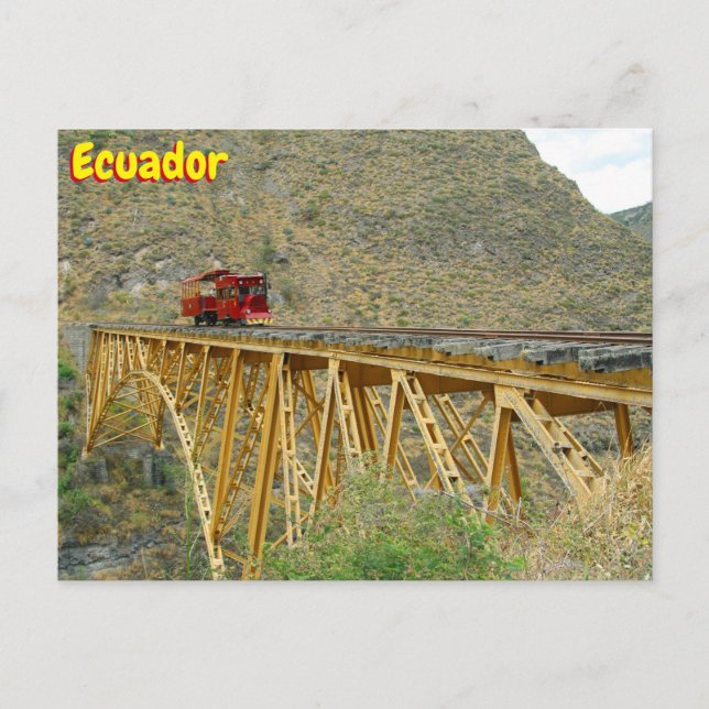 Ecuador Postkarte (Vorderseite)