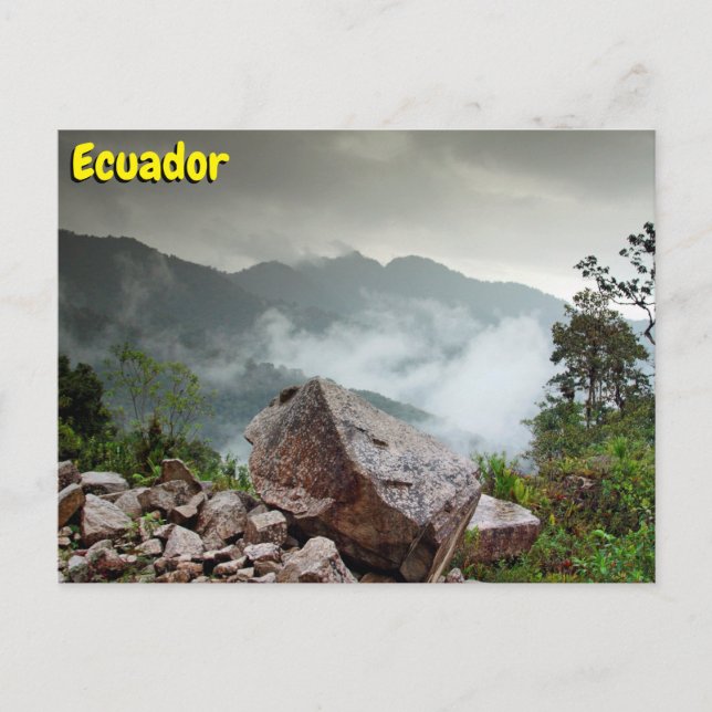 Ecuador Postkarte (Vorderseite)