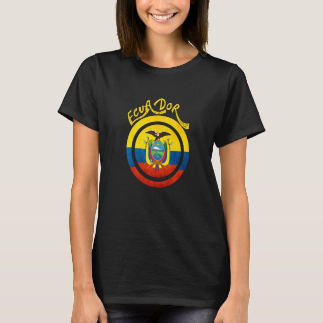 Ecuador Pride Ecuadorian Adults Women Men Kids  3 T-Shirt (Vorderseite)