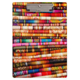 Ecuador, Quito Region, Otavalo Handwerkermarkt Klemmbrett