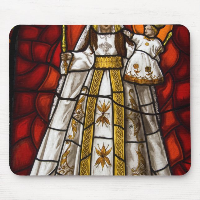 Ecuador, Quito. Satzung der geflügelten Jungfrau 2 Mousepad (Vorne)