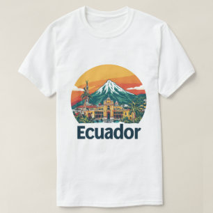 Ecuador-Reise-Geschenk für Globetrotter T-Shirt