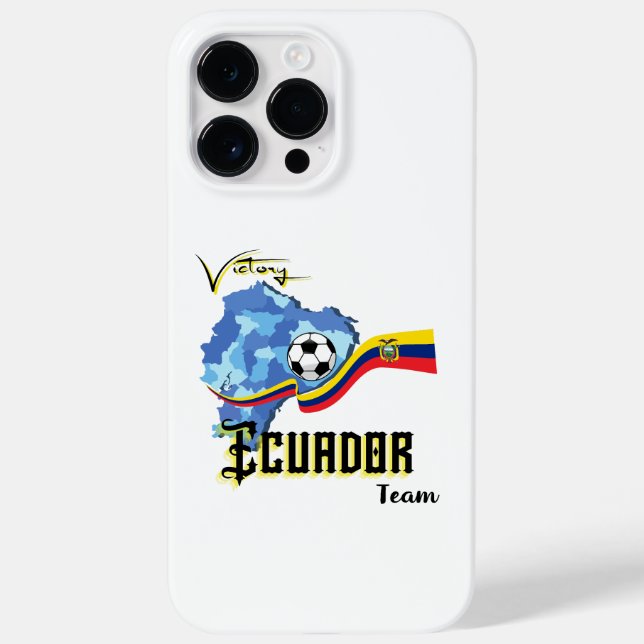 Ecuador Soccer Case-Mate iPhone 14 Pro Max Hülle (Rückseite)