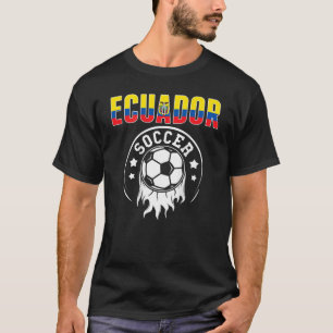 Ecuador Soccer Fans Jersey - Ecuadorianischer Flag T-Shirt