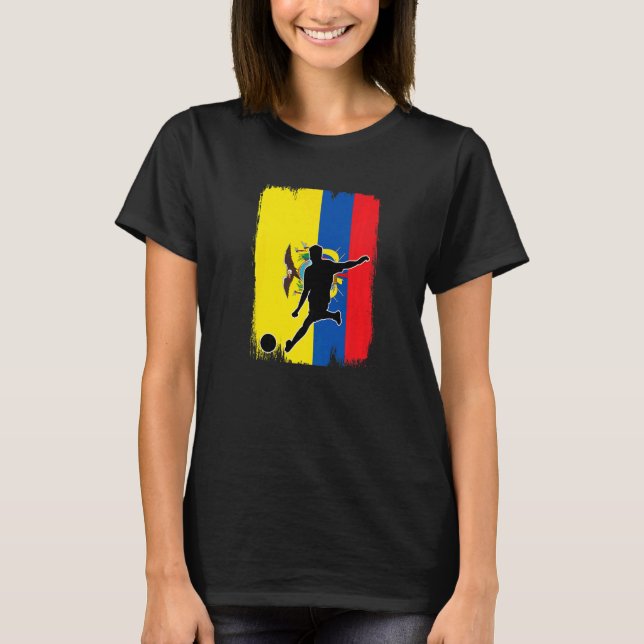 Ecuador Soccer T-Shirt (Vorderseite)