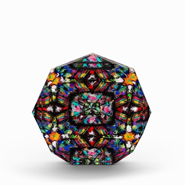 Ecuadorian-Hartglas Fotoblock (Vorderseite)