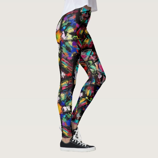 Ecuadorian-Hartglas Leggings (Rechts)
