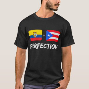 Ecuadorian Plus Puerto Rico Perfection Mix Herita T-Shirt