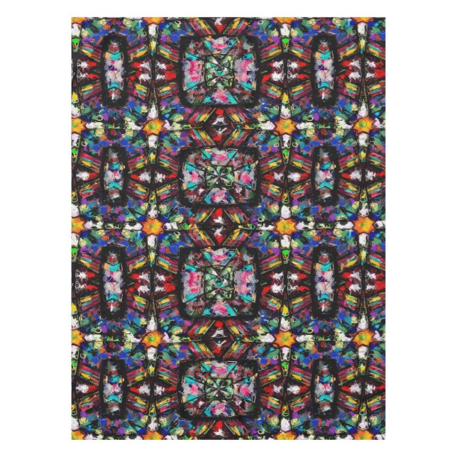 Ecuadorian Stain Glass Tischdecke (Vorderseite)