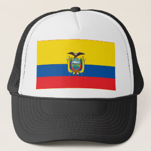 Ecuadorianische Flagge Truckerkappe