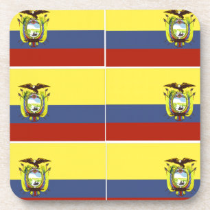 ecuadorianische Flagge Untersetzer