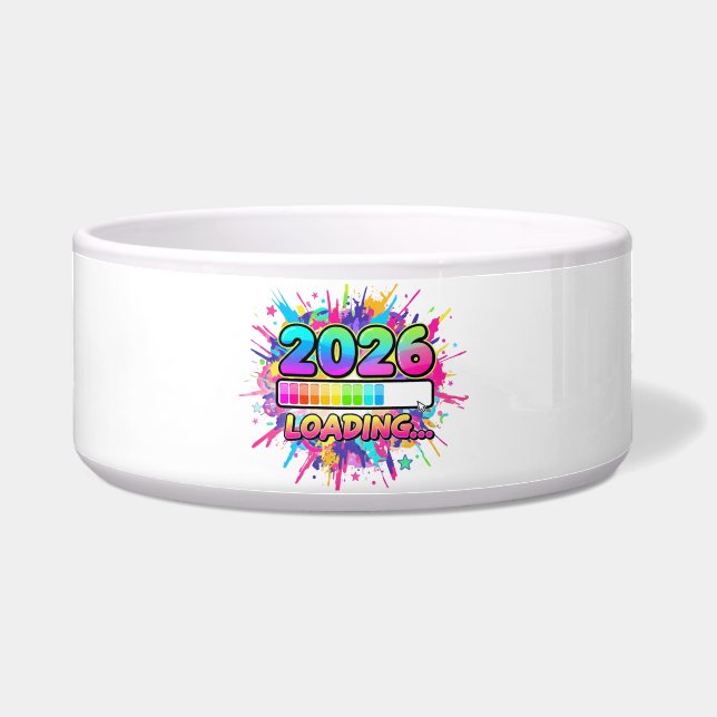 Écuelle 2026 Loading... Progress Bar Sticker (Devant)