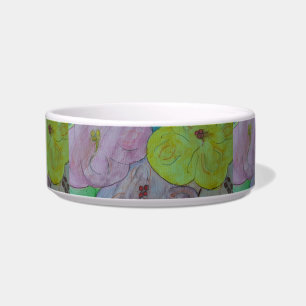 Écuelle Abstrait été Floral Pet Bowl
