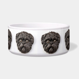Écuelle Affenpinscher inspiré de la 3D