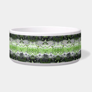 Écuelle Agender Dragon Damask - Agender Pride couleurs dra