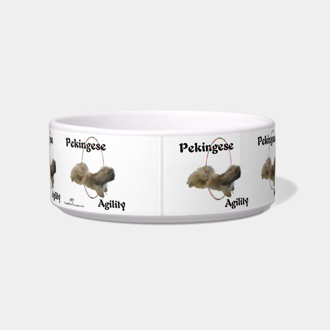Écuelle Agilité des Pékinois (Dos)