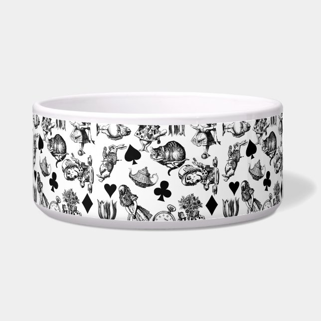 Écuelle Alice White Rabbit Wonderland Cheshire Cat (Devant)