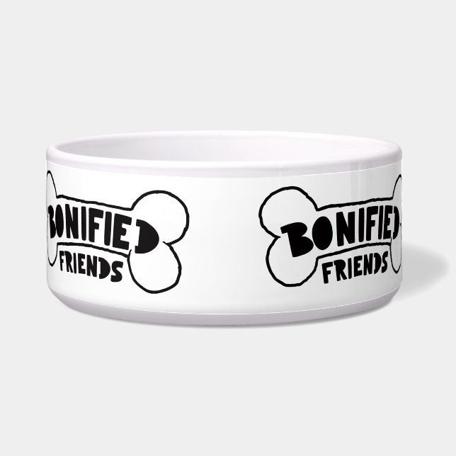 Écuelle Amis ossifiés citations de loyauté pour chiens Mei (Devant)