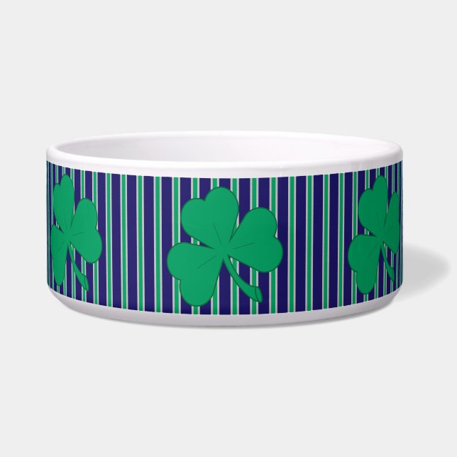 Écuelle Amusants et Shamrocks fantaisistes (Devant)