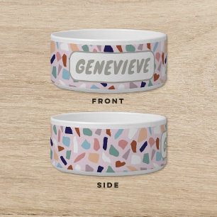 Écuelle Animal de chat de chien Terrazzo