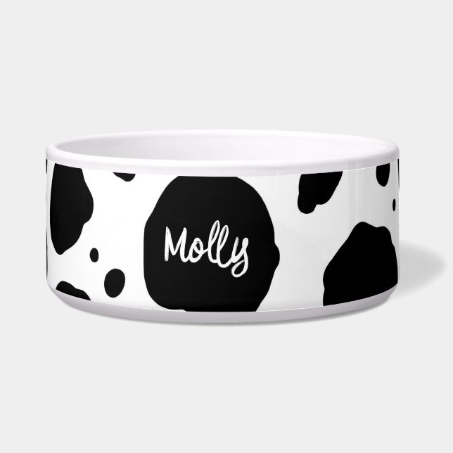Écuelle Animal de compagnie dalmatien personnalisé (Devant)