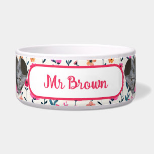 Écuelle Aquarelle Florale en forme de coeur