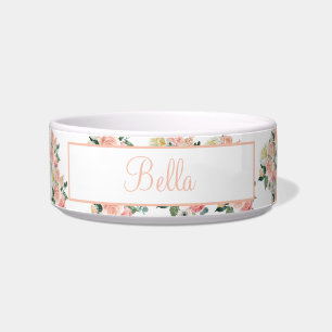 Écuelle Aquarelle moderne Floral Pet