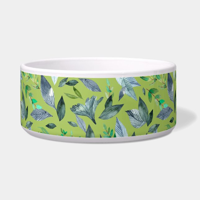 Écuelle Aquarelle tombée feuilles 6 (Devant)