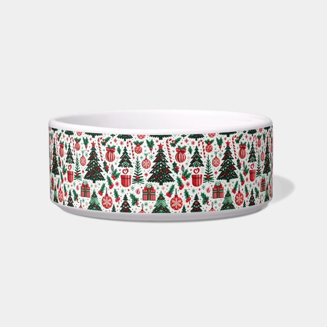 Écuelle Arbre de Noël, cadeaux, sucre de canne (Devant)