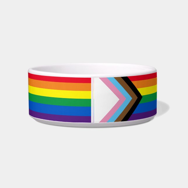 Écuelle Arc-en-ciel Lgbtq drapeau de la diversité gay (Dos)