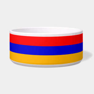 Écuelle Arménie Drapeau pour animaux domestiques