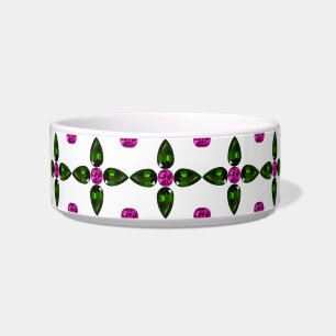 Écuelle Art Gemstone, Vert Violet