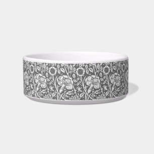 Écuelle Art Nouveau Carnation Damas, gris / gris