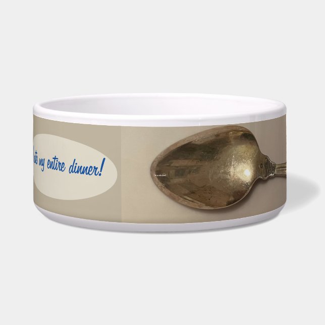 Écuelle Ate My diner Dog Bowl (Devant)