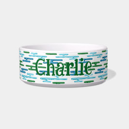 Écuelle Auspicious Cloud Bands in Green and Aqua