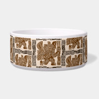 Aztec Eagle Guerrier Tribal Art antique