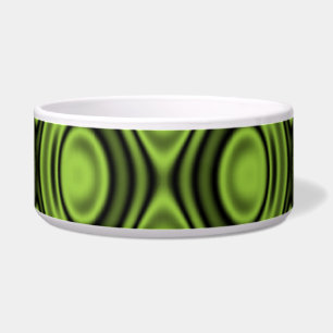 Écuelle Bagues et ondulations Lime vert