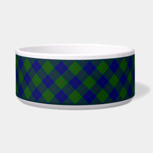 Écuelle Barclay tartan bleu vert plaid