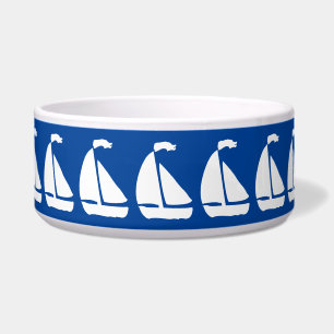 Écuelle Bateaux à voile blancs