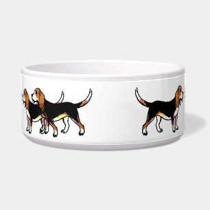 Écuelle Beagle heureux
