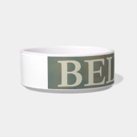 Bellagio Italie Poster Pet Bowl